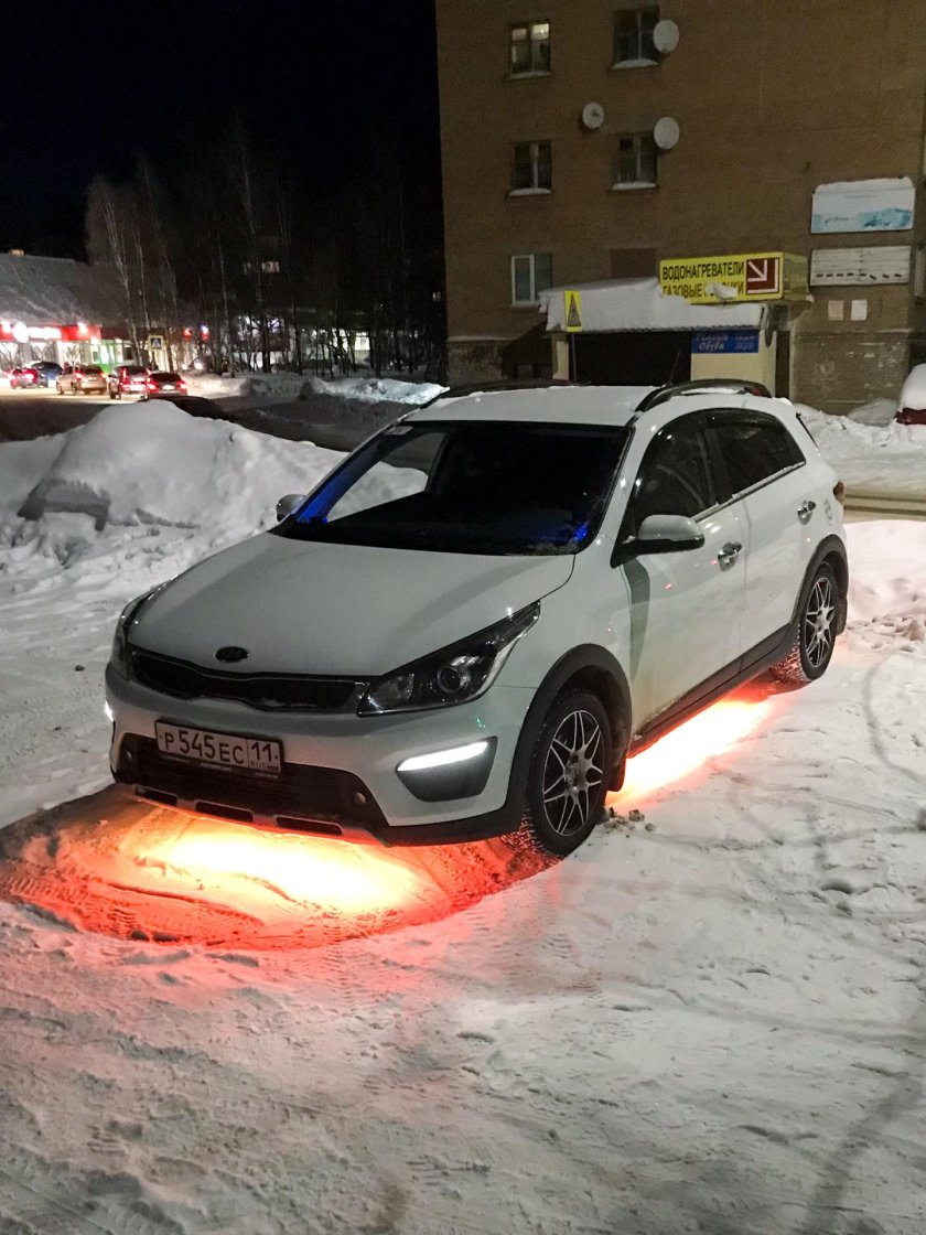 Kia Rio x line тюнингованная