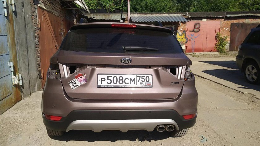 Kia Rio x line обвес