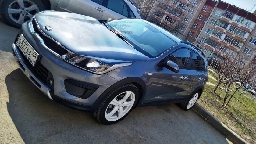 Kia Rio x line обвес