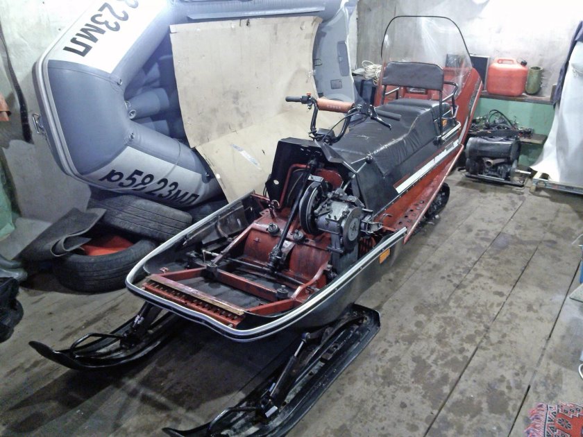 Рама снегохода Рысь 500