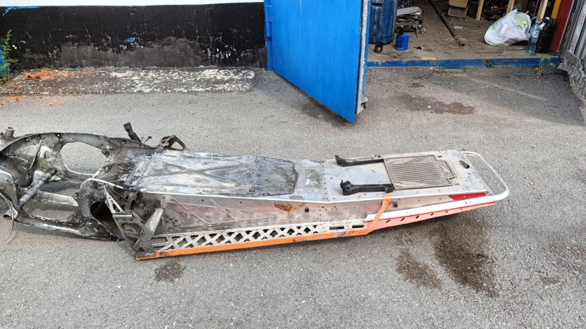 Рама снегохода брп