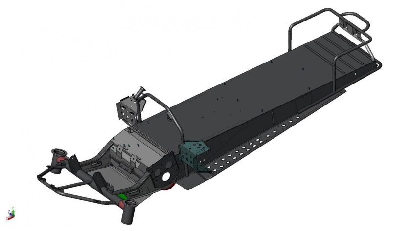 Рама снегохода Тайга 500