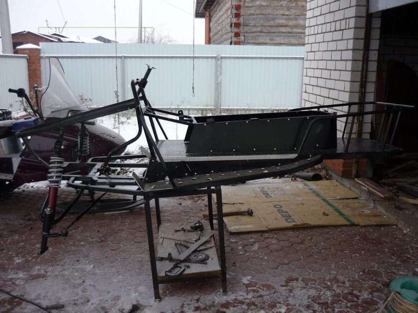 Рама снегохода Азимут