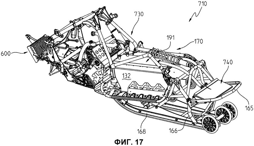 Снегоход Тайга 500 рама чертеж