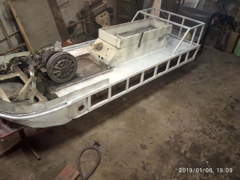 Рама снегохода Буран с 640