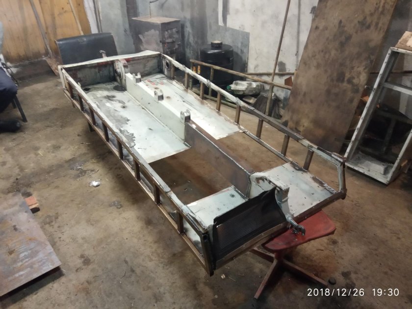 Рама снегохода Буран с 640