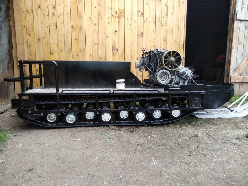 Снегоход Буран 640 удлиненный