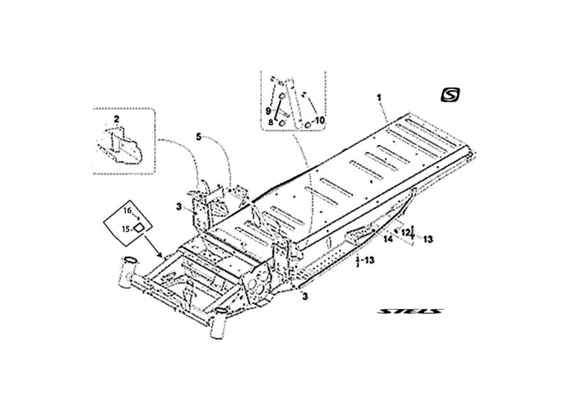 Запчасти на снегоход стелс Викинг 800