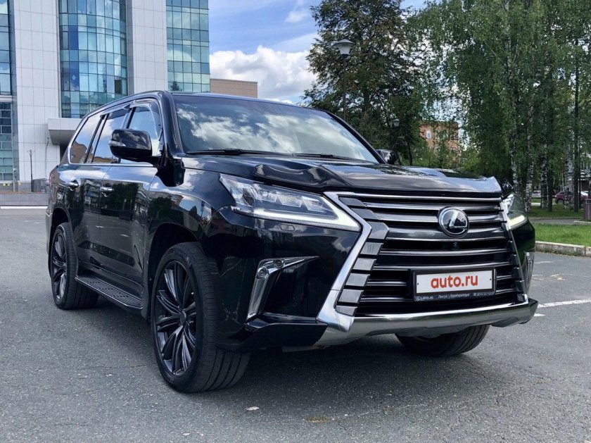 Lexus lх450 черный