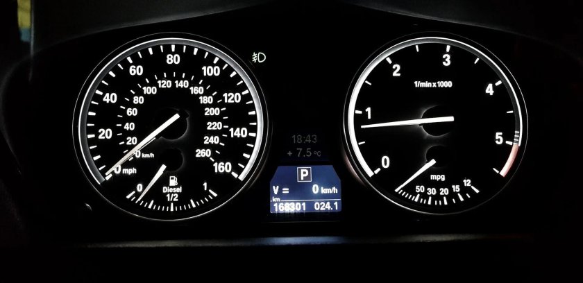 Вид приборки бмв