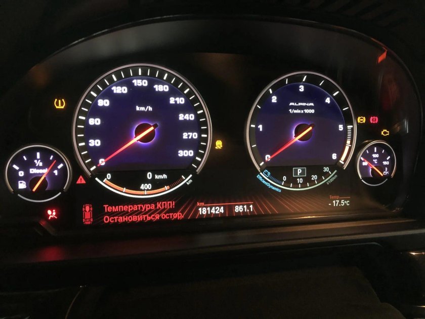Led приборная панель BMW f10