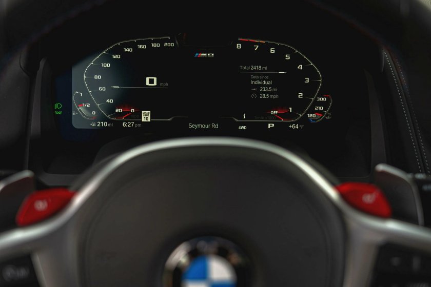 Приборная панель m5 f90