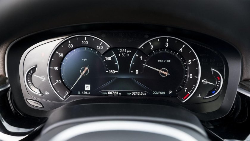 БМВ 5 приборка g30