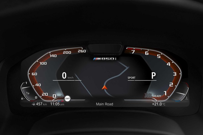 Приборная панель БМВ m8