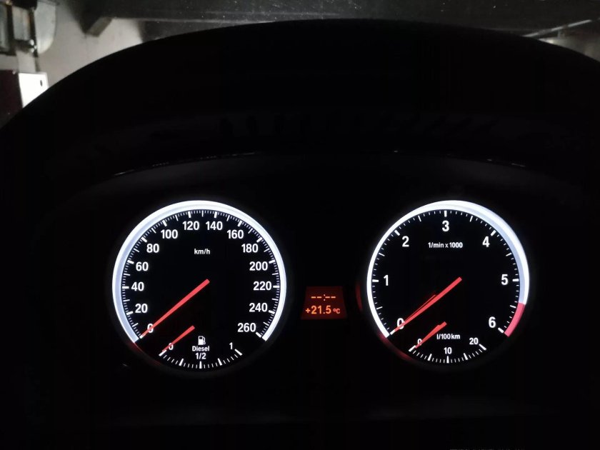 Led приборная панель BMW e70