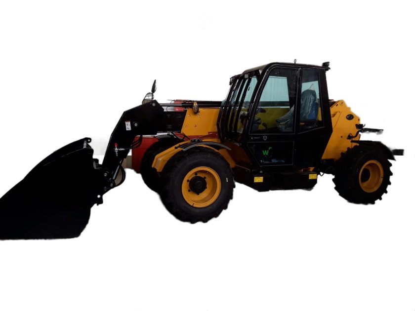 Телескопический вилочный погрузчик