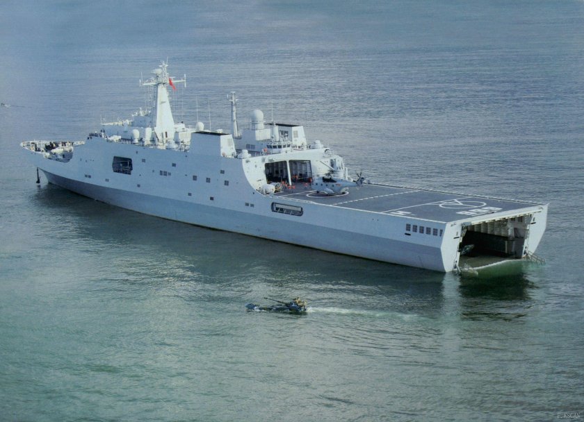 Десантный корабль Китая Type 075