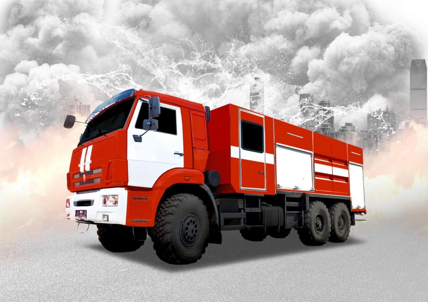 Пожарный камаз 43118 ац 7.0-40
