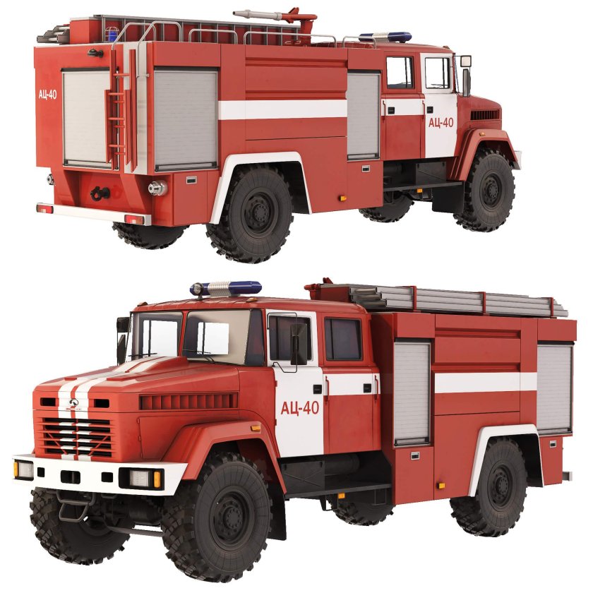 КРАЗ 255 пожарный