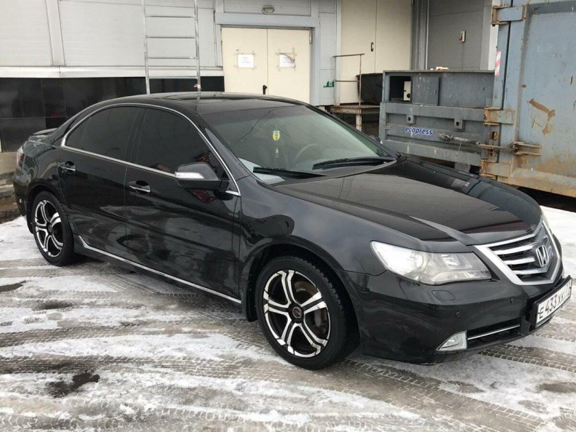 Honda Legend 2008 Рестайлинг черный