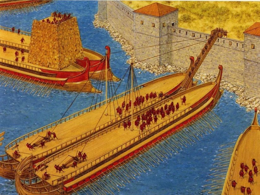 Осада Сиракуз Архимед