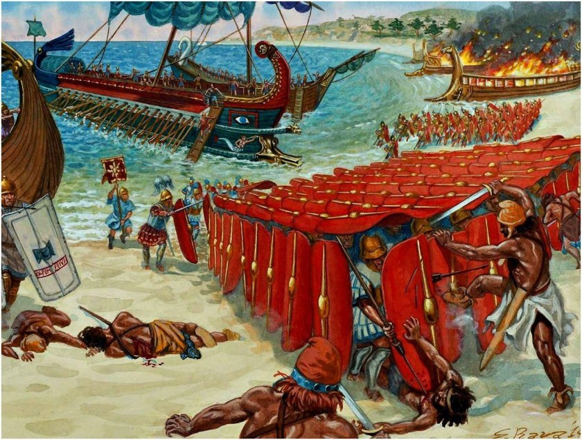 Карфаген Римский флот