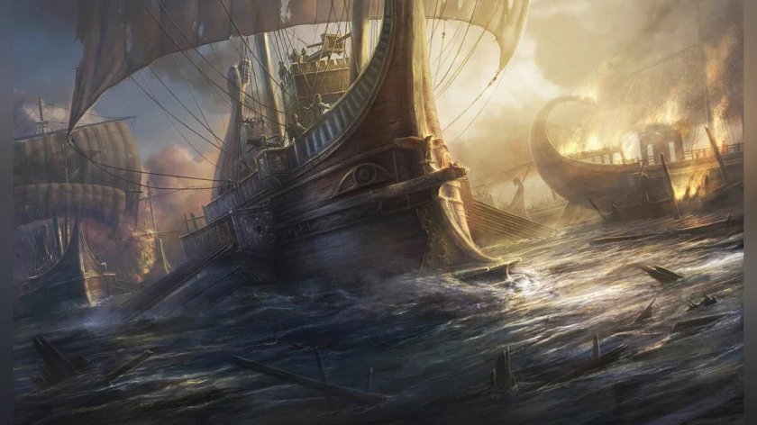 Rome total War Морское сражение