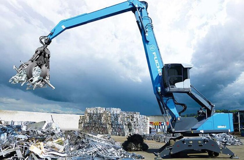 Перегружателей Terex Fuchs MHL 350