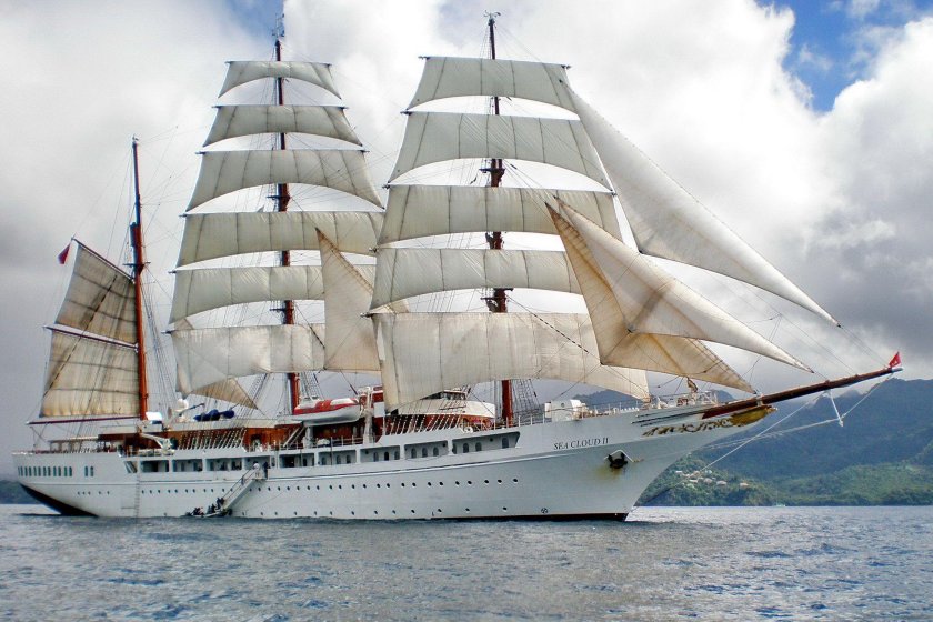Sea cloud 2 парусник