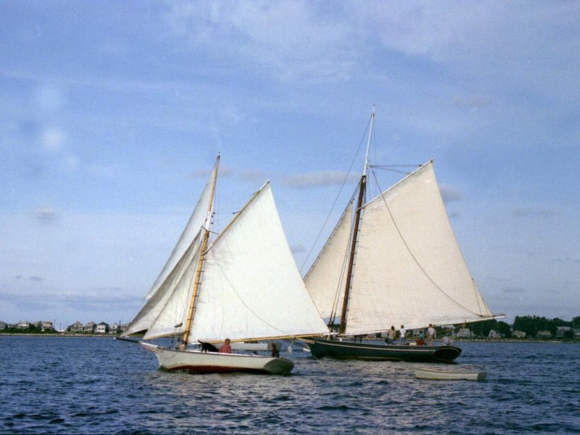 Белый парусник