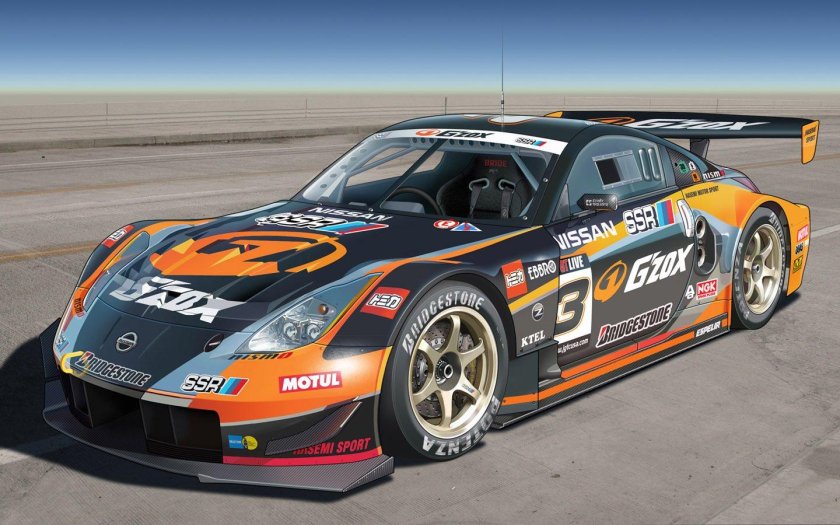 Ниссан гоночный 350z