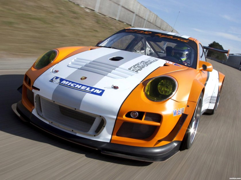 Порше 911 gt3 r Hybrid
