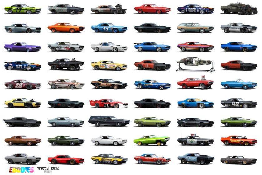 Разные виды машин