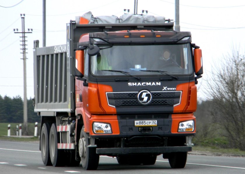 Shacman x3000 самосвал