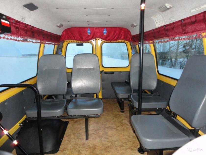 ГАЗ Газель 3221 салон
