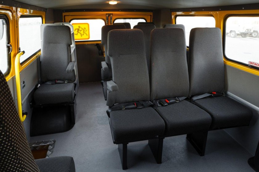 УАЗ 452 пассажирский салон
