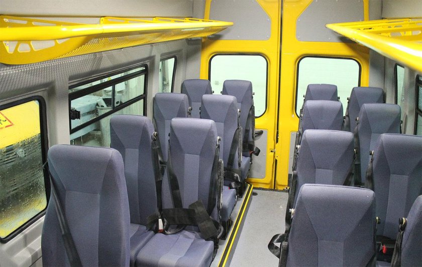 Газель Некст пассажирская салон