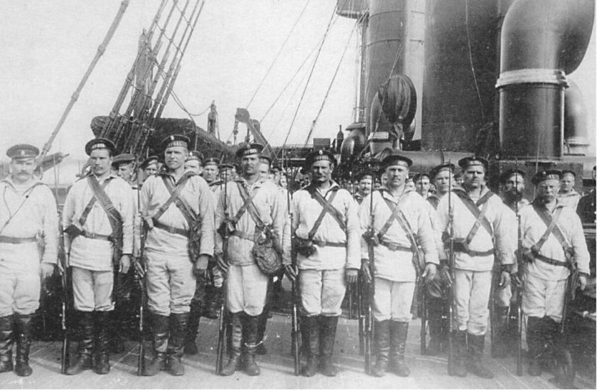 Русские моряки 19 век