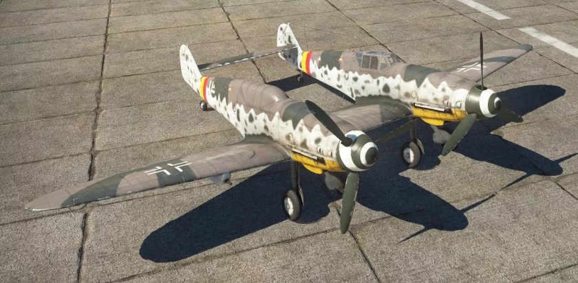 Мессершмитт bf-109z Цвиллинг