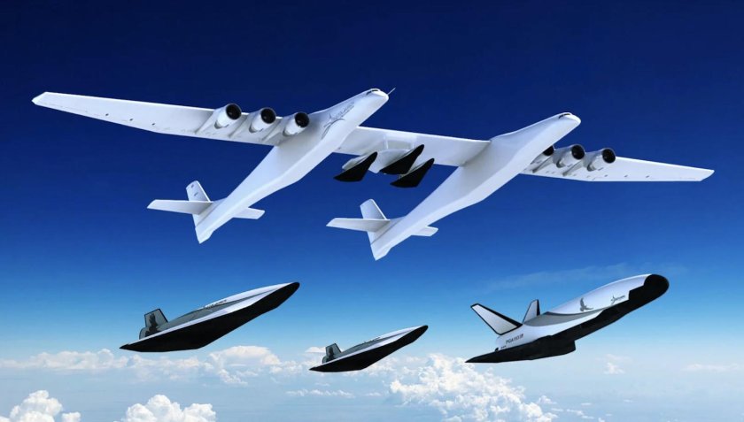 Самолет scaled Composites Stratolaunch model 351