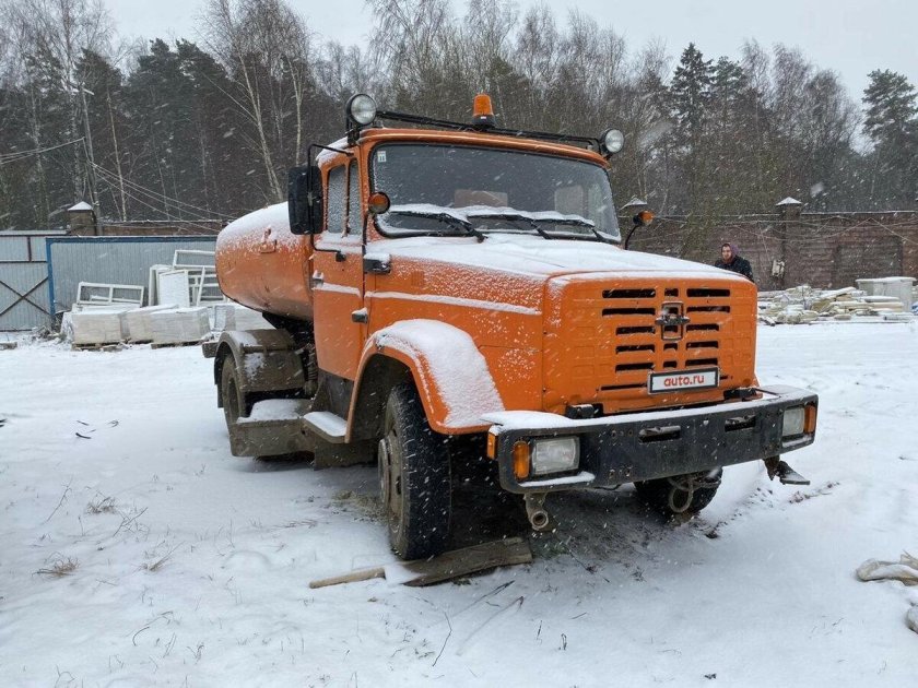 Поливомоечная машина зил 4331