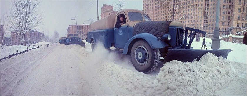 ЗИЛ-164 поливомоечная машина