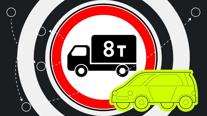 Дорожный знак 3 4 движение грузовых