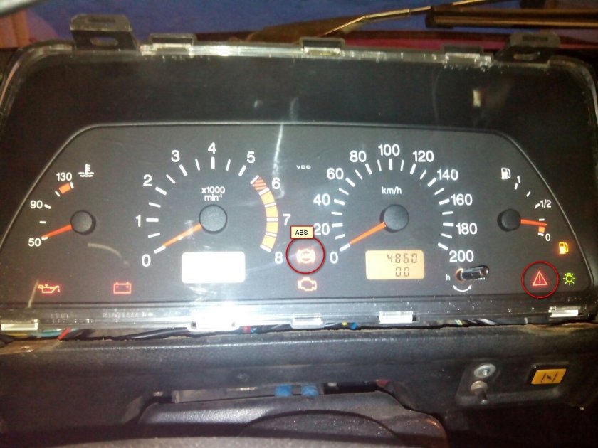 Панель приборов Нива 21214 с ABS