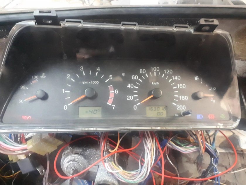 Приборка ВАЗ 2110 карбюратор