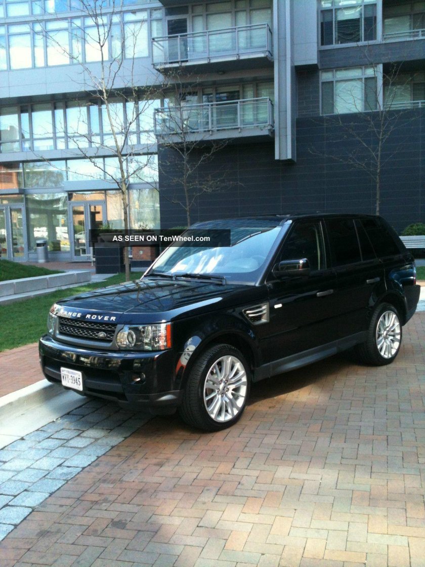 Range Rover Sport 2010 чёрный