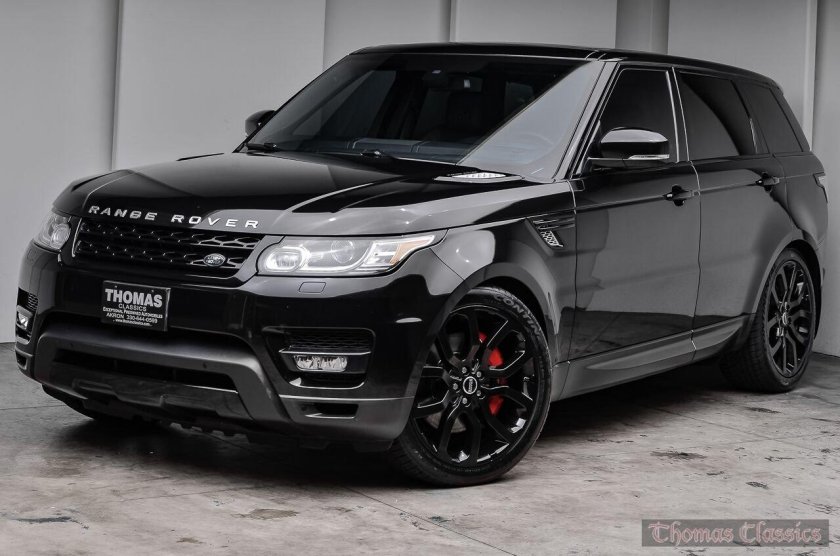 Range Rover Sport 2021 черный
