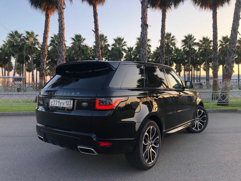 Range Rover Sport 2018 черный