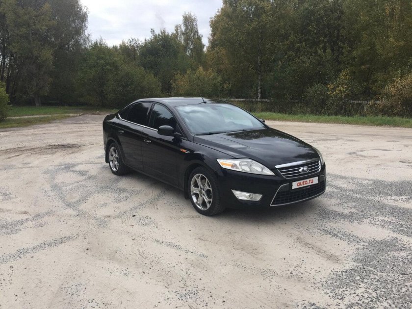 Ford Mondeo 2008 черный