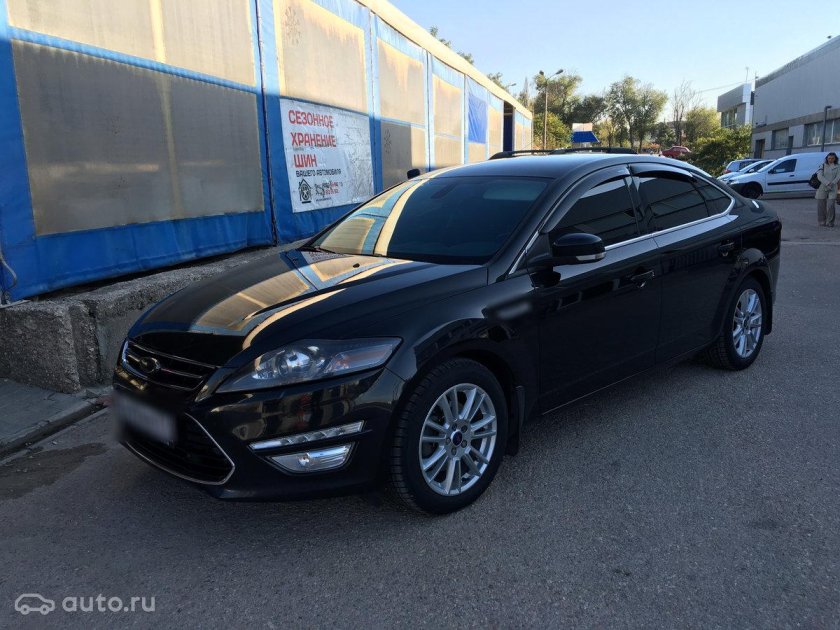 Форд Мондео 4 Рестайлинг черный